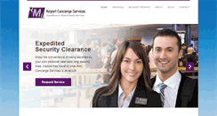 Desktop Screenshot of airportconciergeservices.com